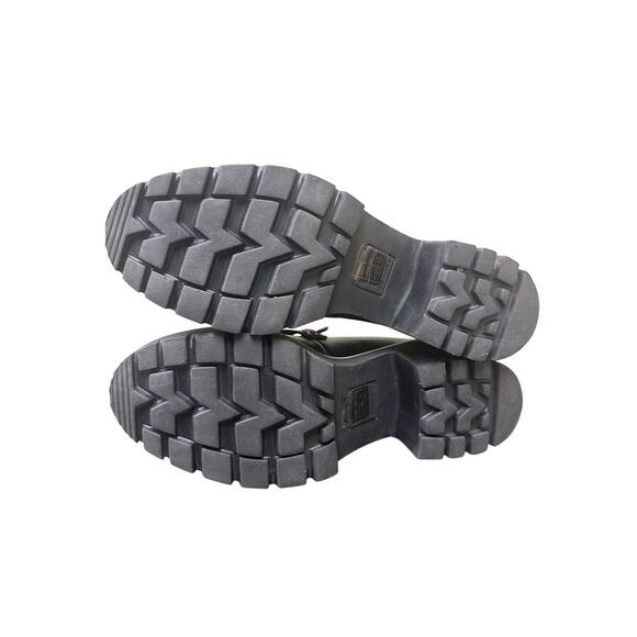 Dolce Vita Black Size 8.5 Platform Chunky Heel Loafers y2k 90s work Office Siren - Picture 11 of 13